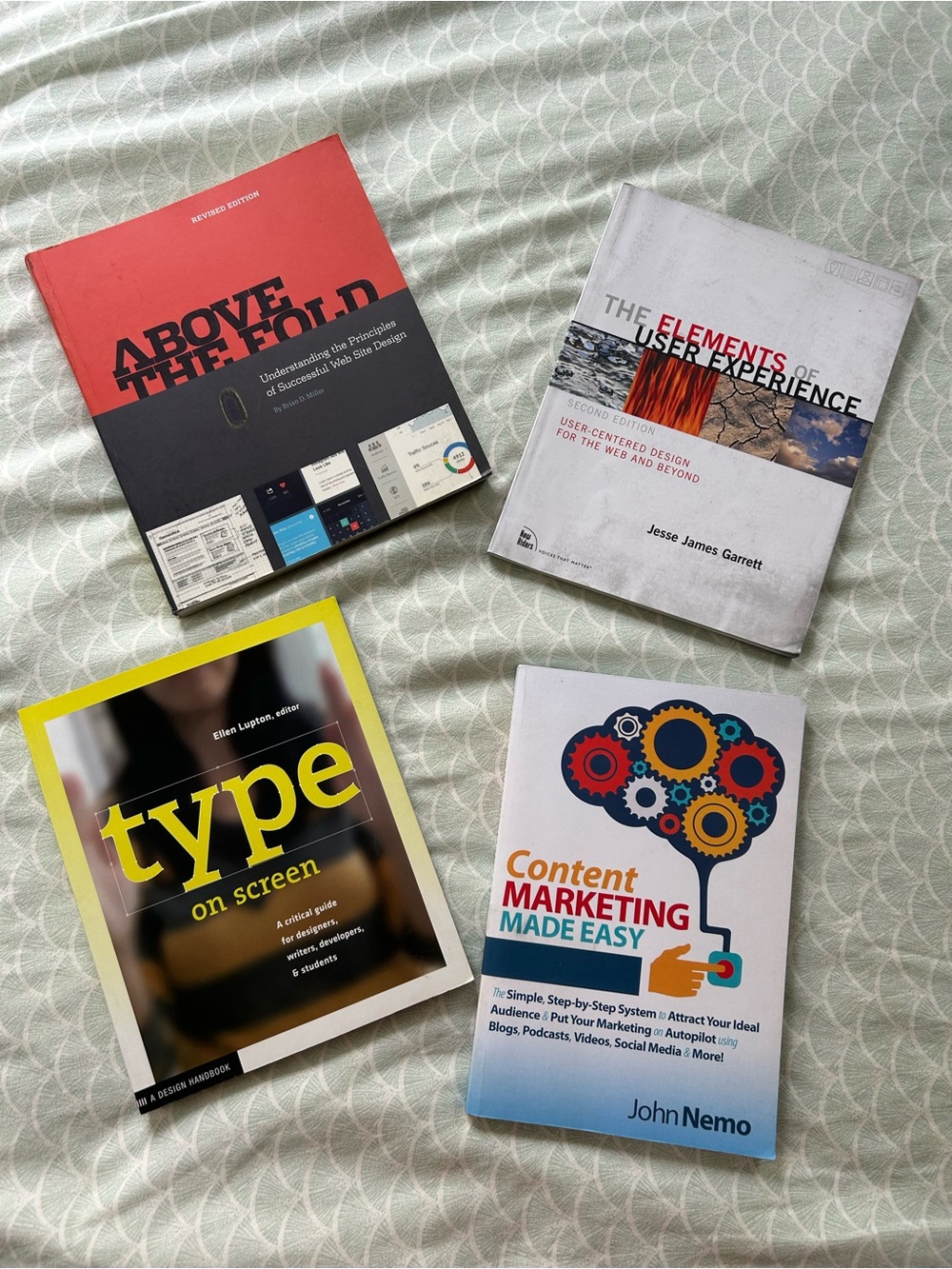 Lot of 4 Design Major Books